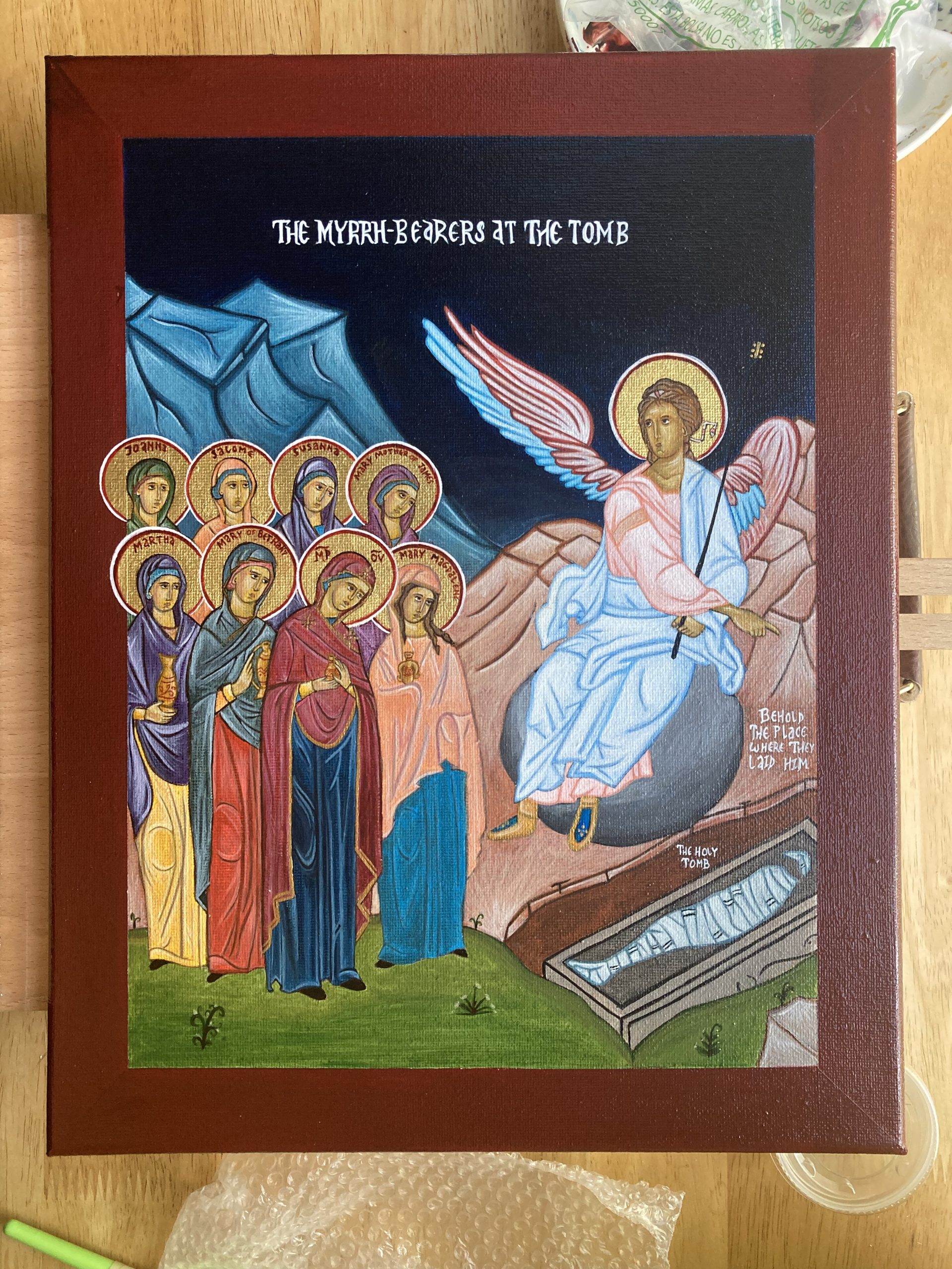 Myrrhbearing Women Icon